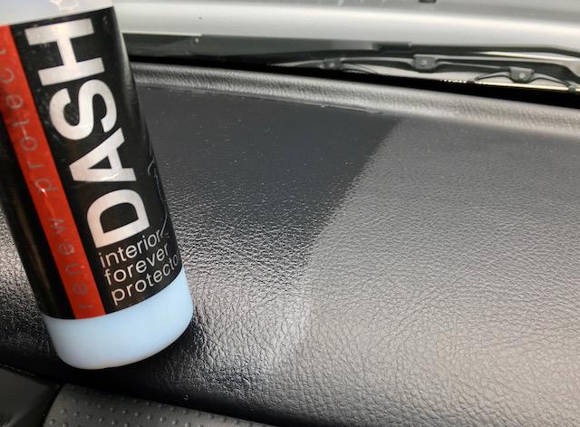 DASH - Permanent Interior Protectant, Low-Glare Dry Seal & UV Block for Car Dash, Plastics, Coated Leather, Vinyl RENEW-PRO 