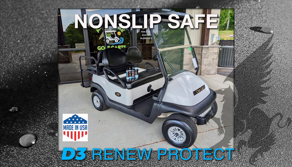 SATN (is BACK) Semi-Permanent Protectant | Ceramic Hybrid for Tire, Plastic + Vinyl, OEM Restoration, Dry Rot Prevention, RV, Aircraft Deicing Boot, Boat - Motorcycle - ATV - UTV & Golf Cart DRY-SEAL SAFE! D3 | RENEW PROTECT 